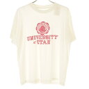 【中古】VINTAGE / ヴィンテージUNIVERSITY OF UTAH半袖Tシャツ【caceaibi-m】