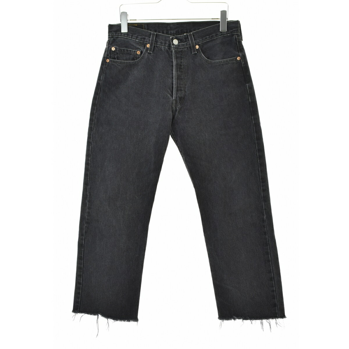 【中古】【期間限定値下げ】LEVIS / リーバイス00s 501-0660 ブラック 後染めデニムパンツ【cacgaebf-m】