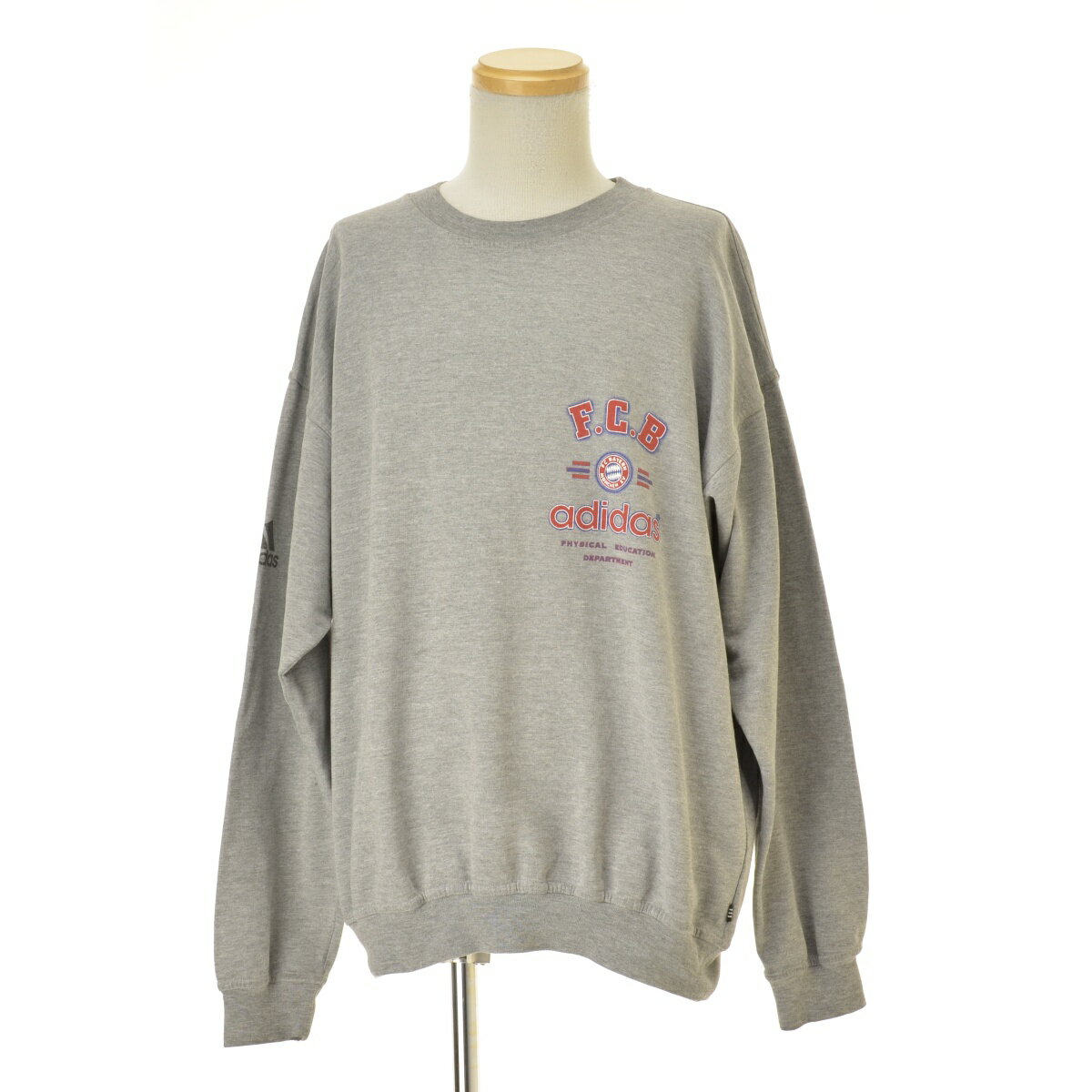 樂天商城 - 【中古】【期間限定値下げ】ADIDAS / アディダスFC.BAYERN MUNCHEN バイエルン ミュンヘン長袖スウェット【cacgadba-m】