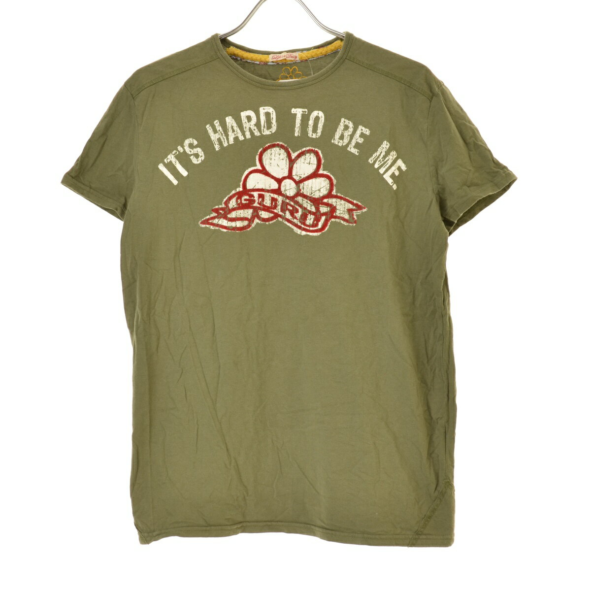樂天商城 - 【中古】GURU / グルS1GMJT502J77S1 プリント半袖Tシャツ【cacgafac-m】