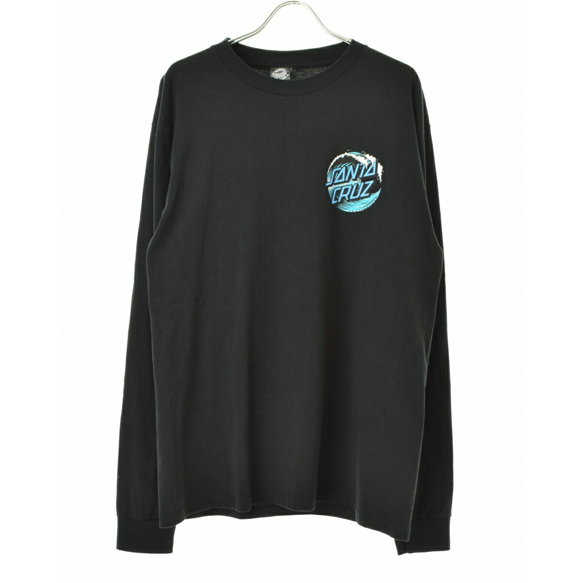 【中古】SANTA CRUZ / サンタクルーズウェーブロゴプリント長袖Tシャツ【cacfaibb-m】