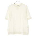【中古】UNITED ARROWS Green Label Relaxing / ユナイテッドアローズグリーンレーベルリラクシング24AW 3117-140-0227 L/A ポンチ ワイドカラー半袖Tシャツ【cacfagcg-m】