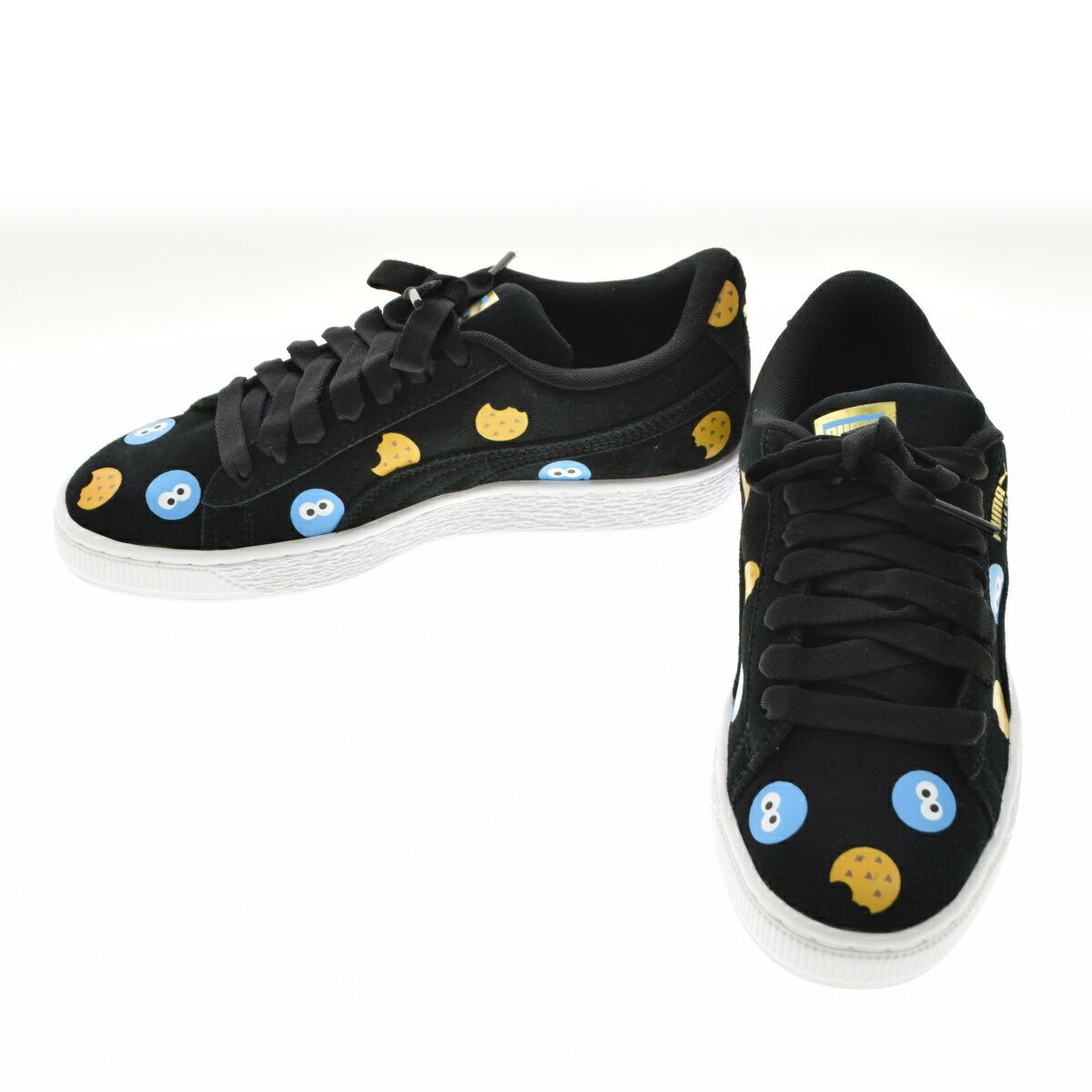 Rakuten - 【中古】PUMA × Sesame Street / プーマ × セサミストリート370340-01 50 Suede Badge Jrスニーカー【cacgadcj-z】