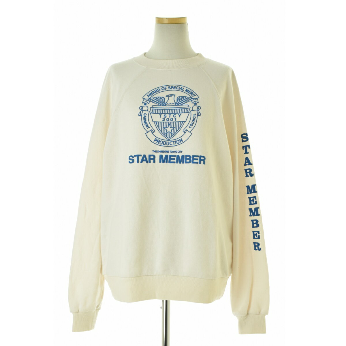 【中古】【期間限定値下げ】THE SHINZONE / ザ シンゾーン22AMSCU09 STAR MEMBER SWEATプルオーバー裏毛長袖スウェット【cacfagbd-l】