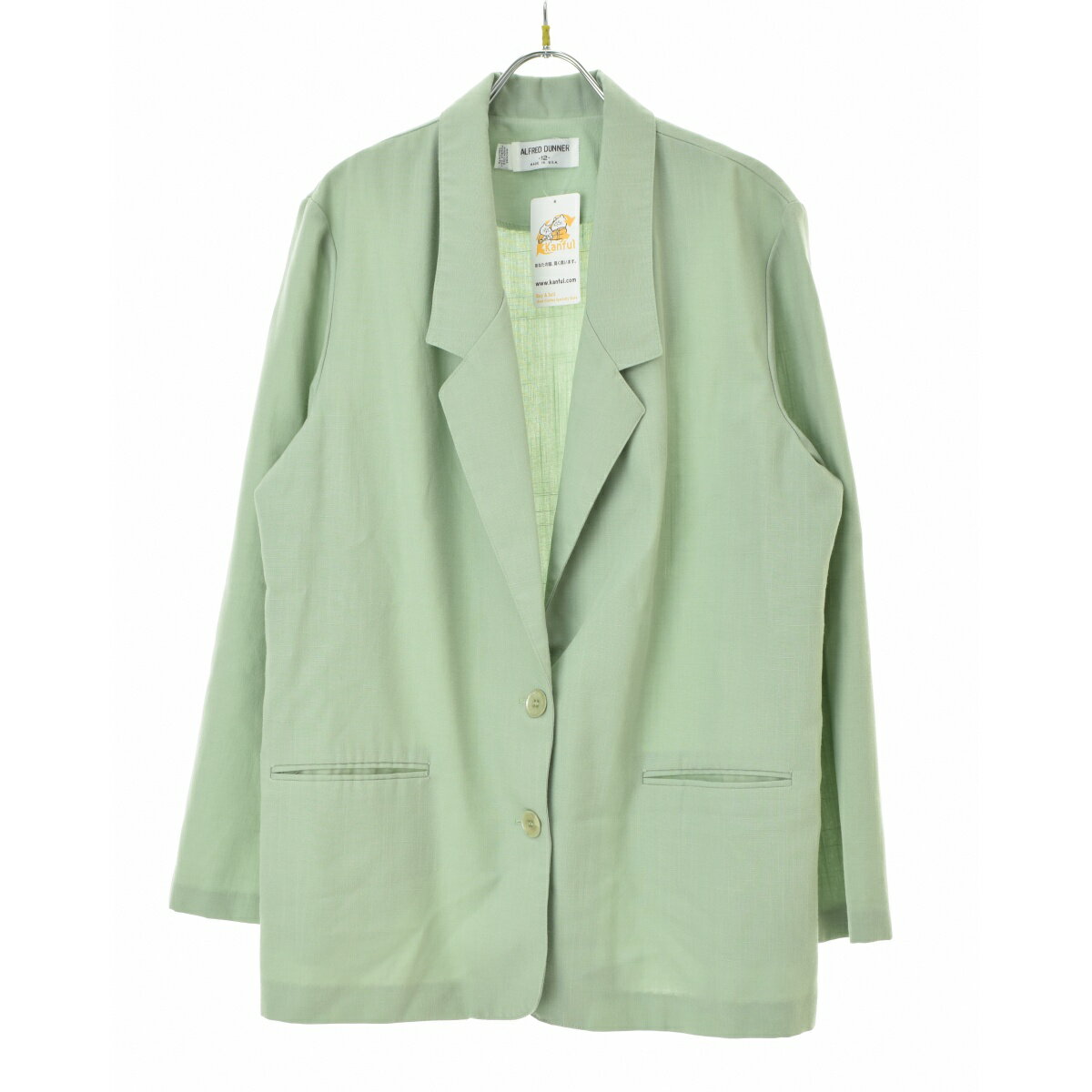 ALFRED DUNNER ジャケット　コート　シルク　ヴィンテージ 80s-90s ALFRED DUNNER design jacket – NEVERKNOWS