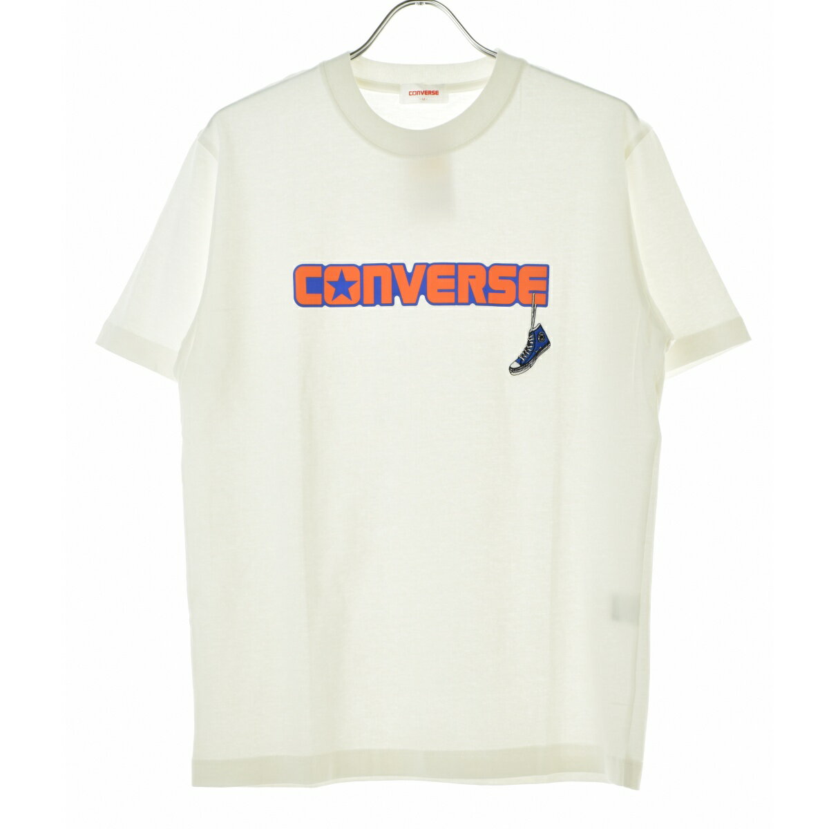 【中古】CONVERSE / コンバース3273-6002 ロゴプリント半袖Tシャツ【cacgafaf-m】