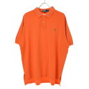 【中古】POLO RALPH LAUREN / ポロ ラルフローレンポニー刺繍半袖ポロシャツ【cacdajbb-m】