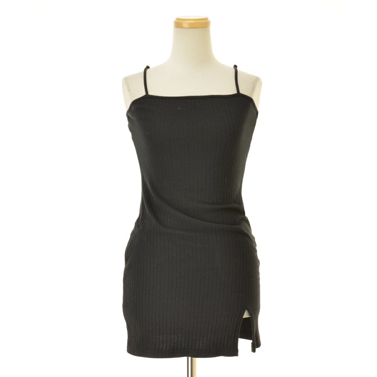 【中古】SHEIN / シーインリブキャミソールチュニック【cacgaeci-l】