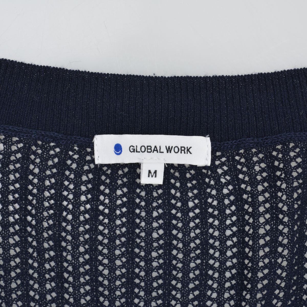 【中古】GLOBAL WORK / グローバルワークGW619091AD 透かし編み長袖カーディガン【cacgadcc-l】 kanful-11967745 ブランド古着の買取販売カンフル サンプル画像3