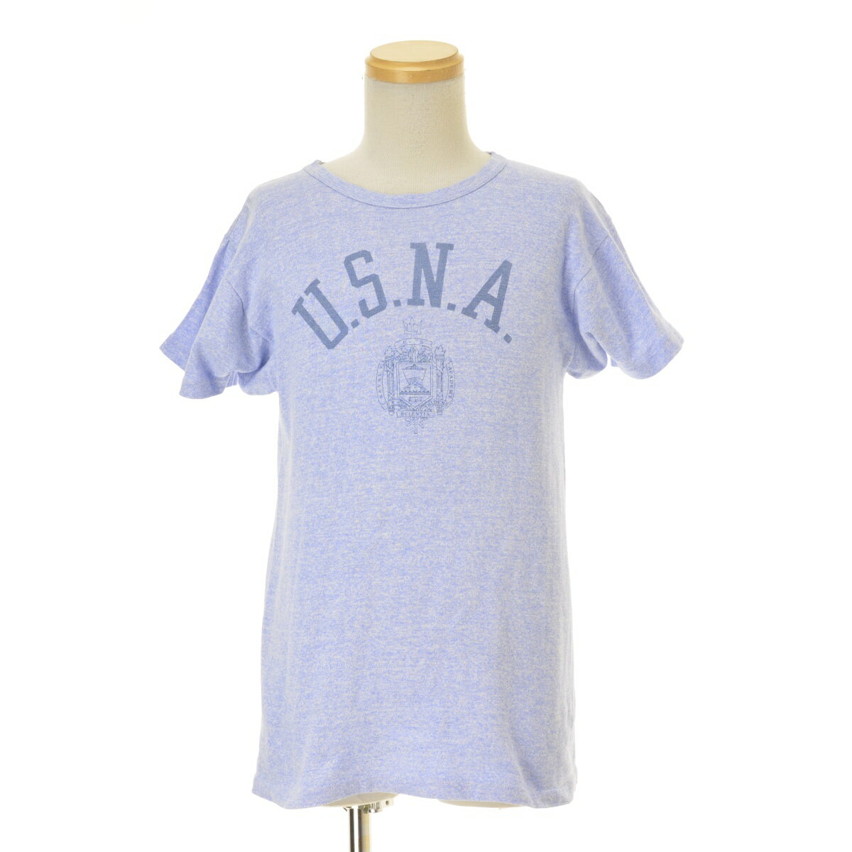 Rakuten - 【中古】CHAMPION / チャンピオン70s バータグ 8812ボディ USNA 染込みプリント半袖Tシャツ【cacgabac-m】