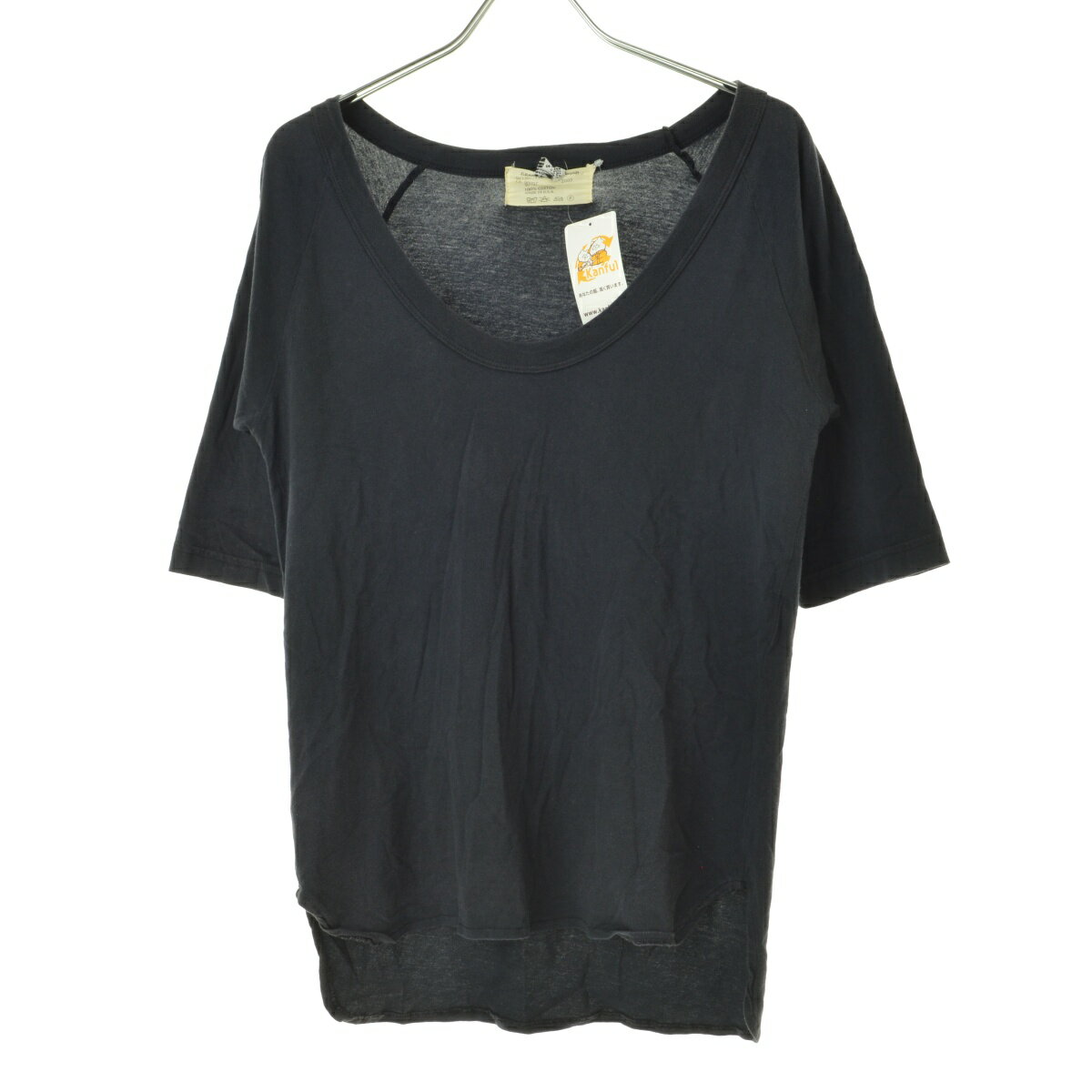 【中古】【期間限定値下げ】GRAB IN HOLLYWOOD / グラブインハリウッドUネック五分袖カットソー【cacdahce-m】