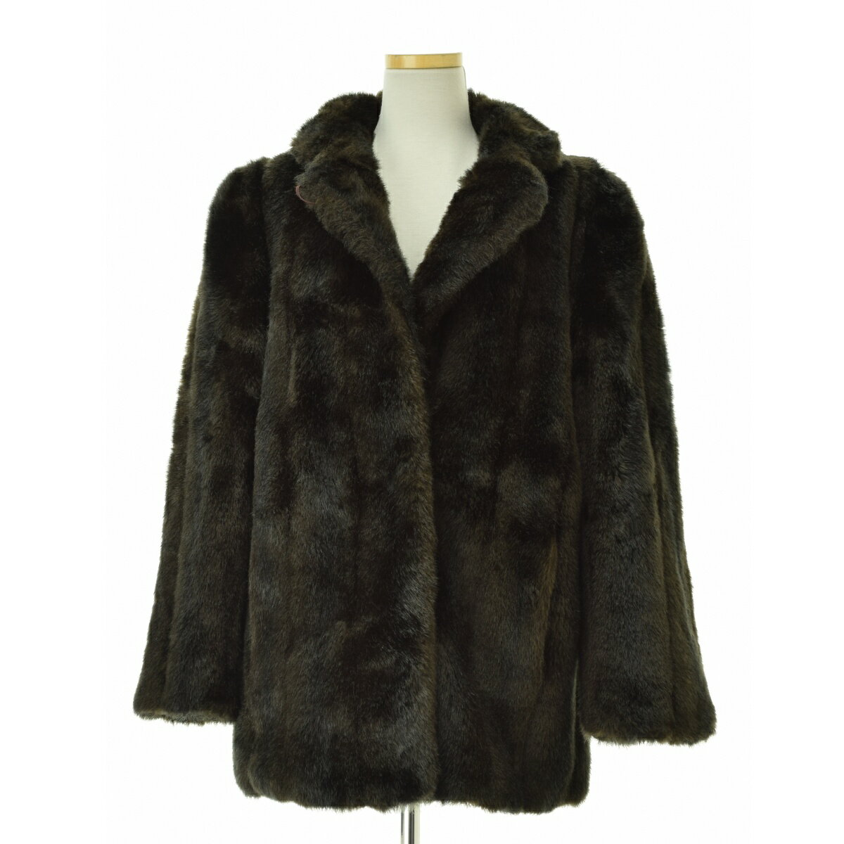 【中古】【期間限定値下げ】HILLMOOR NEW YORK80s USA製 ファーコート【cacfadcd-l】