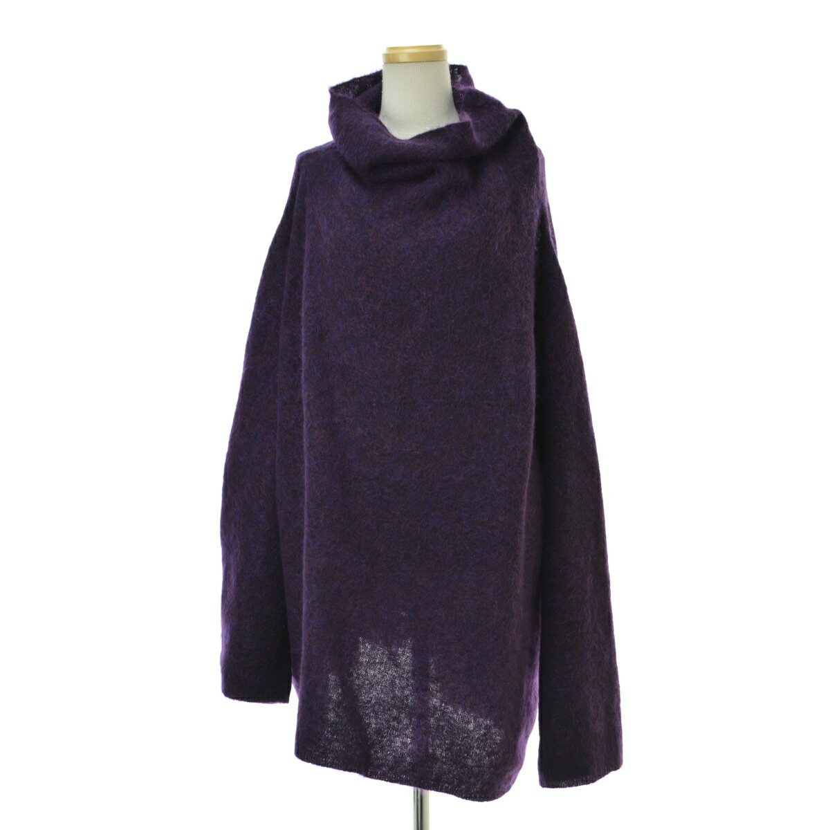 Long-Sleeved Knit - 【中古】古着 / フルギモヘアウール混 タートルネック長袖ニットセーター【cacfbaah-l】