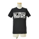 【中古】BLACK COMME des GARCONS × MASTER MIND JAPAN / ブラックコムデギャルソン × マスターマインドジャパンdover street market限定 切りっ放し半袖Tシャツ【送料無料】【caccajbi-m】