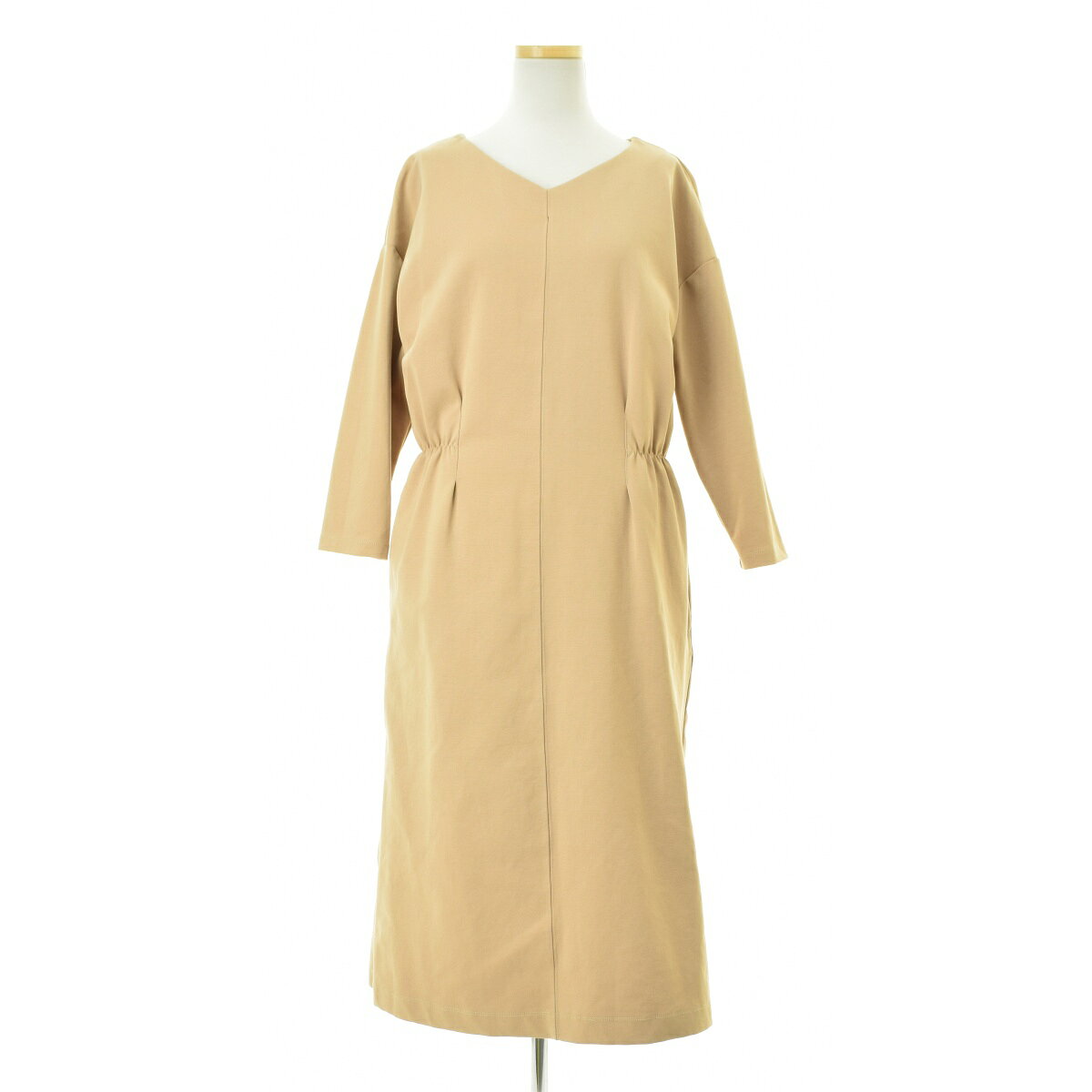 【中古】ROPE PICNIC / ロペ ピクニックGDE59370 ウエストタックロング長袖ワンピース【cacgaccd-l】 kanful-11964578 ブランド古着の買取販売カンフル パッケージ画像