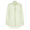 【中古】UNITED ARROWS Green Label Relaxing / ユナイテッドアローズグリーンレーベルリラクシングALBINI チェック長袖シャツ【cacfaeaj-m】(4)
