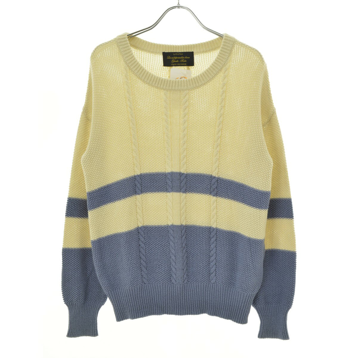 【中古】【期間限定値下げ】NANO UNIVERSE / ナノ ユニバースGarde Robe ラメ長袖ニットセーター【caceaiai-l】 kanful-11915332 ブランド古着の買取販売カンフル パッケージ画像