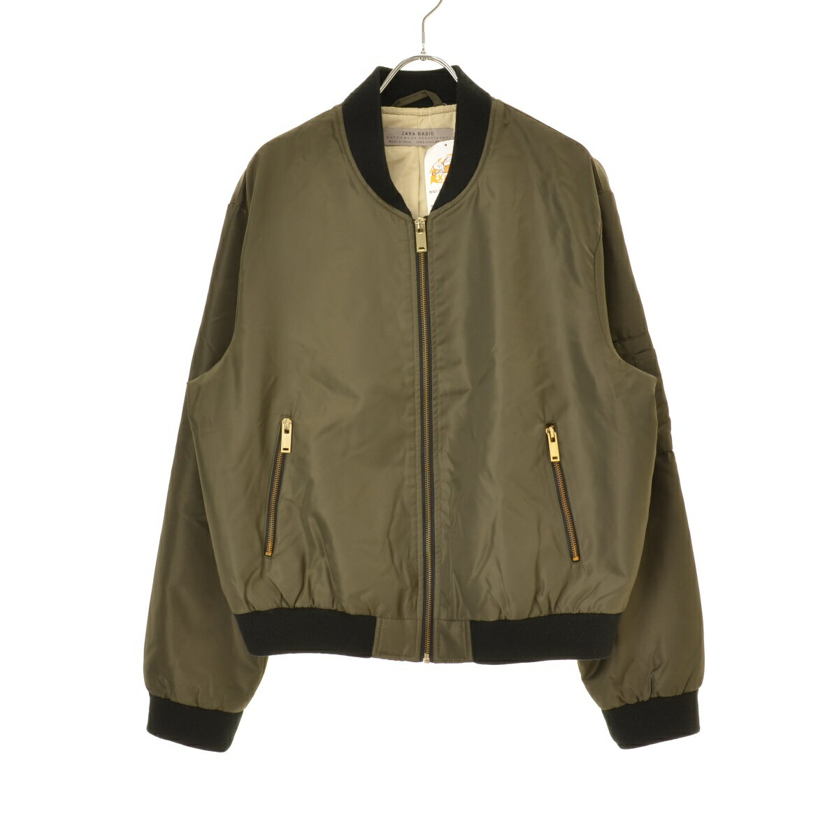 【中古】【期間限定値下げ】ZARA BASIC / ザラ8073/026/505 MA-1フライトジャケット【cacfbaae-l】