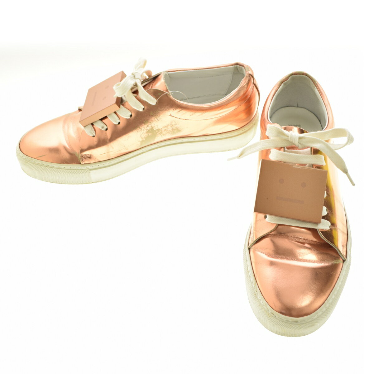 Acne Studios アクネストゥディオズスニーカー メンズ 27cm 赤【中古】【古着】