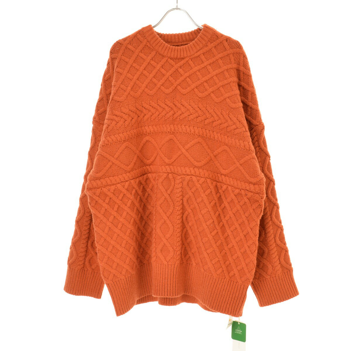Rakuten - 【中古】SELECT MOCA / セレクト モカ10007155 ランダムケーブルオーバーニット長袖ニットセーター【cacfbacb-l】
