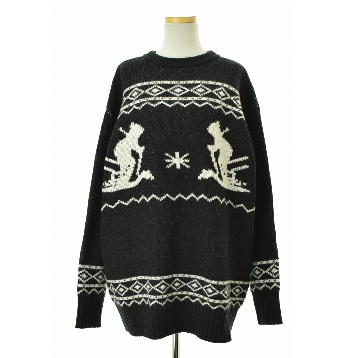 【中古】SLOBE IENA / スローブ イエナ24AW 24080912304040 BIG SKI KNIT長袖ニットセーター【cacfbbca..