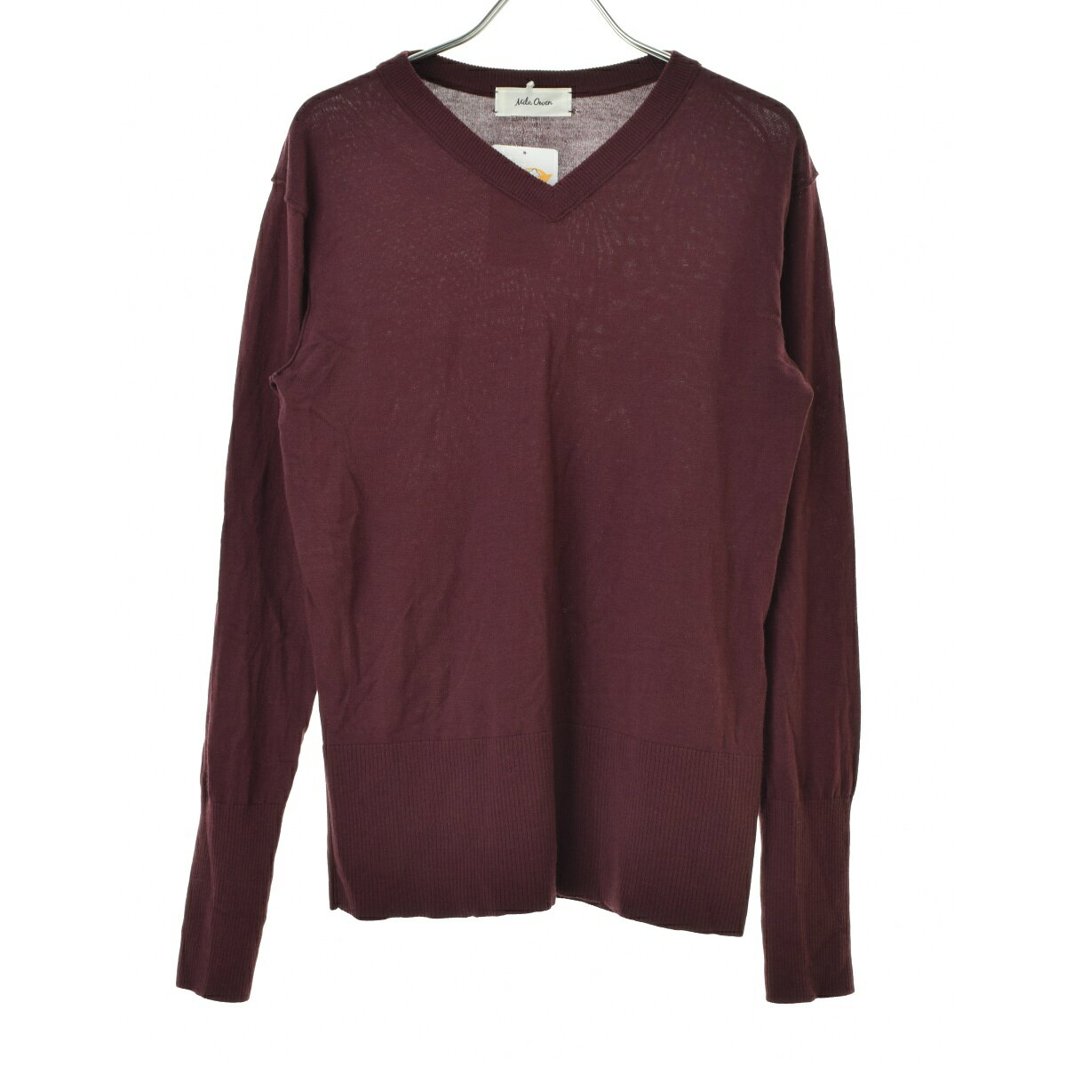 【中古】Mila Owen / ミラオーウェン09WNT214040 クルーネックハイラインウォッシャブルニット長袖ニットセーター【cacgbabg-l】 kanful-11988484 ブランド古着の買取販売カンフル パッケージ画像
