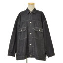 【中古】Graphpaper / グラフペーパーGM213-30095B Colorfast Denim jacketデニムジャケット【cacfagci-m】