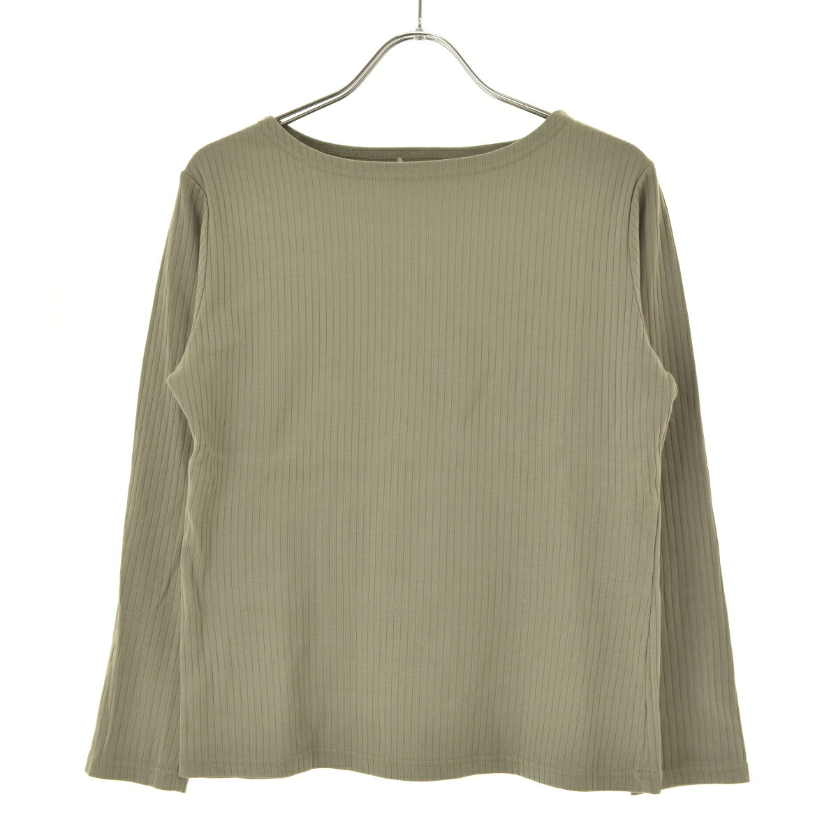 【中古】【期間限定値下げ】tomber ducielラウンドネック リブ長袖カットソー【cacfbbaj-l】