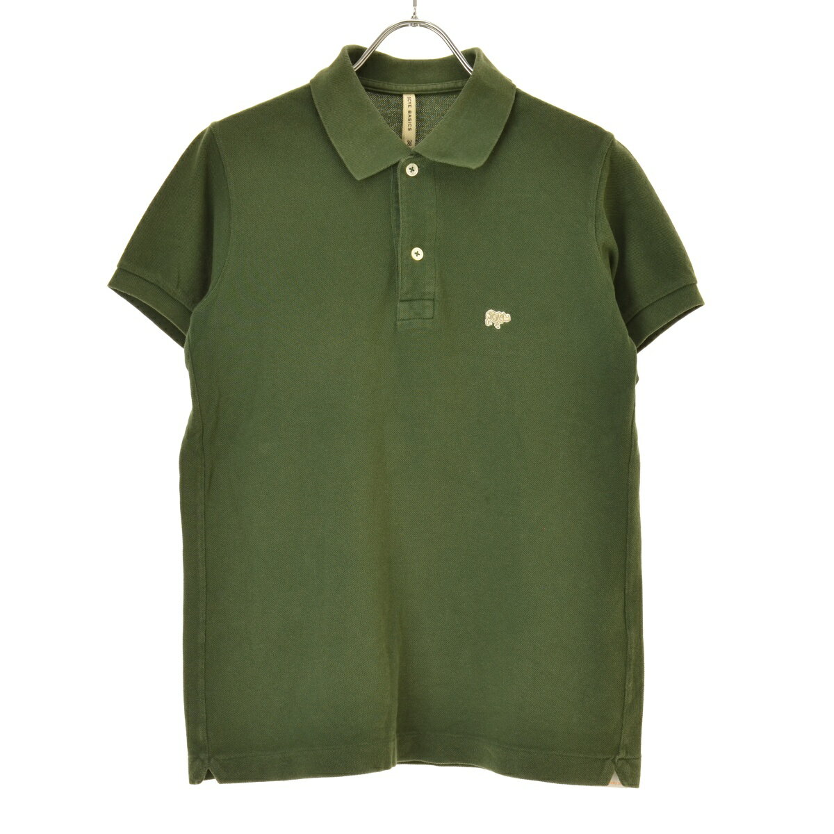 【中古】【期間限定値下げ】SCYE BASICS / サイベーシックス鹿の子半袖ポロシャツ【cacfajca-l】