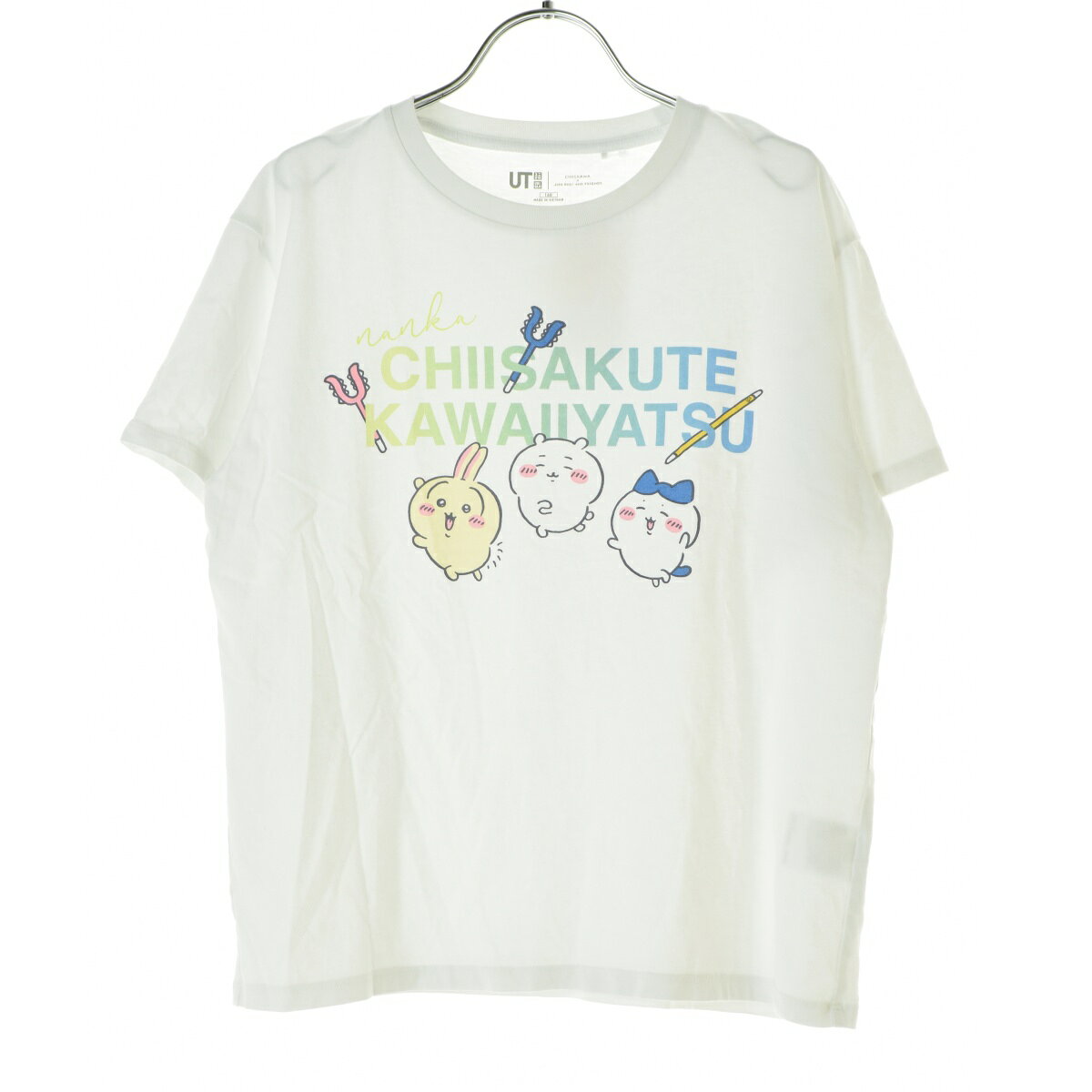 【中古】UNIQLO × ちいかわ / ユニクロ × ちいかわUT ちいかわ半袖Tシャツ【cacgaida-k】
