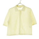 【中古】【期間限定値下げ】UNITED ARROWS BEAUTY & YOUTH / ユナイテッド アローズ ビューティ アンド ユースメッシュ 5分袖 カーディガン五分袖カーディガン【cacfacbg-l】