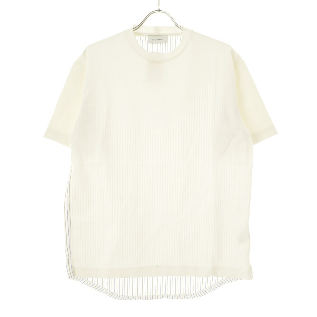 樂天商城 - 【中古】ADAM ET ROPE / アダムエロペGMM-0844-A シャツ切替半袖Tシャツ【cacgafad-m】