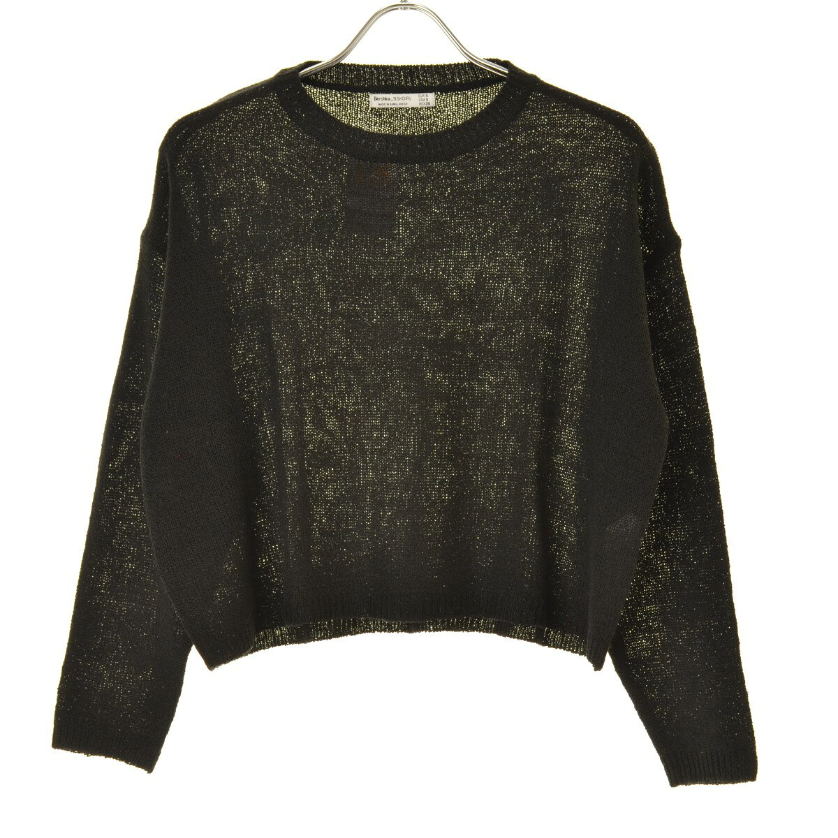 【中古】Bershka / ベルシュカアクリル長袖ニットセーター【cacgajbg-l】