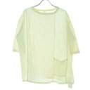 【中古】【期間限定値下げ】to touch / トゥータッチパッチワーク五分袖カットソー【caceagbi-l】