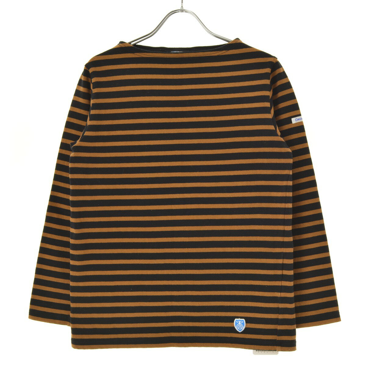 【中古】ORCIVAL / オーチバルバスクボーダー ボートネック長袖カットソー【cacgabcj-l】