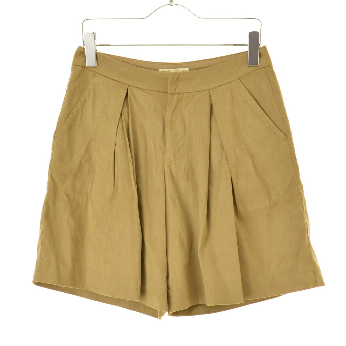 【中古】BEAMS HEART / ビームスハートフェイクスエードキュロットスカート【cacgagae-l】