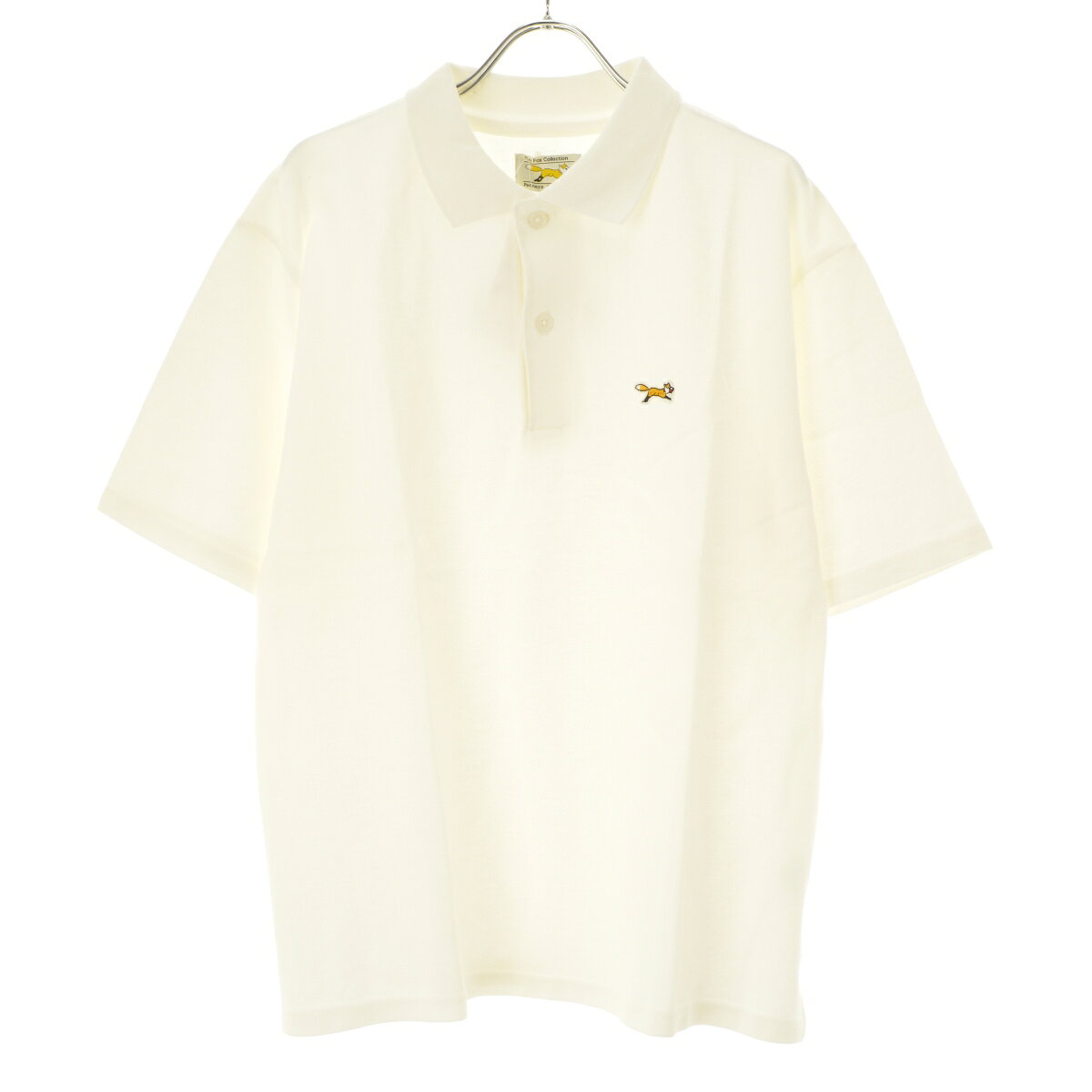 【中古】【期間限定値下げ】PENNEYS / ペニーズsc927 THE FOX COLLECTION ワンポイントワッペン 鹿の子半袖ポロシャツ【cacgagai-l】