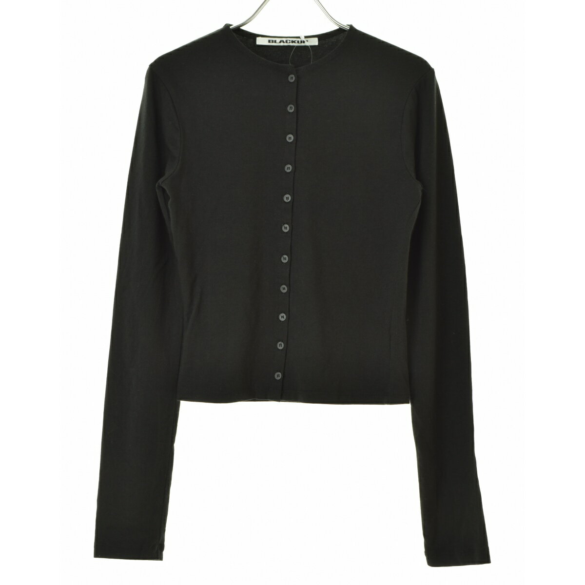 【中古】【期間限定値下げ】BLACKUPコットン長袖カーディガン【cacfbadb-l】