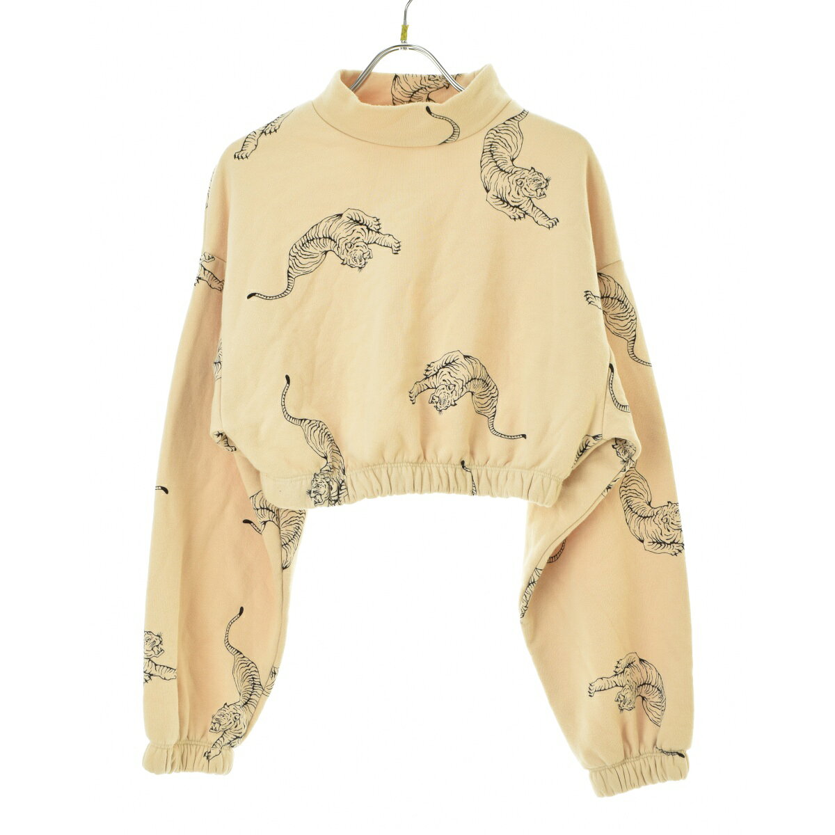 【中古】Bershka / ベルシュカクロップド丈 虎長袖スウェット【cacgahcc-l】