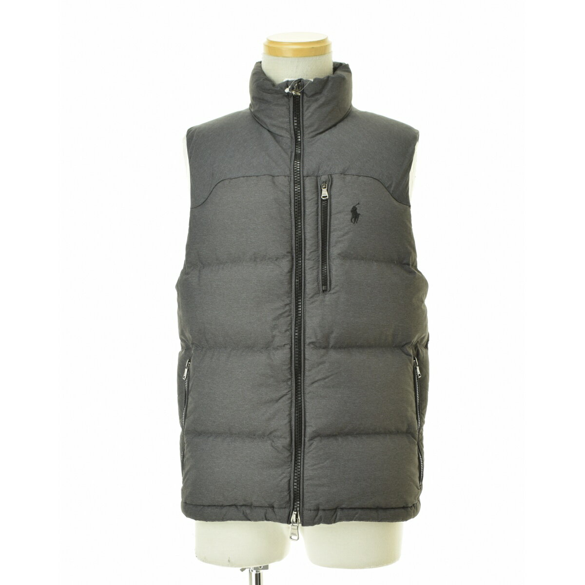 【中古】POLO RALPH LAUREN / ポロ ラルフローレンジップアップダウンベスト【cacfajda-m】