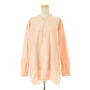 【中古】【期間限定値下げ】NATURAL LAUNDRY / ナチュラルランドリー7244T-005 バンドカラーシャツ長袖チュニック【送料無料】【cacfagcc-l】