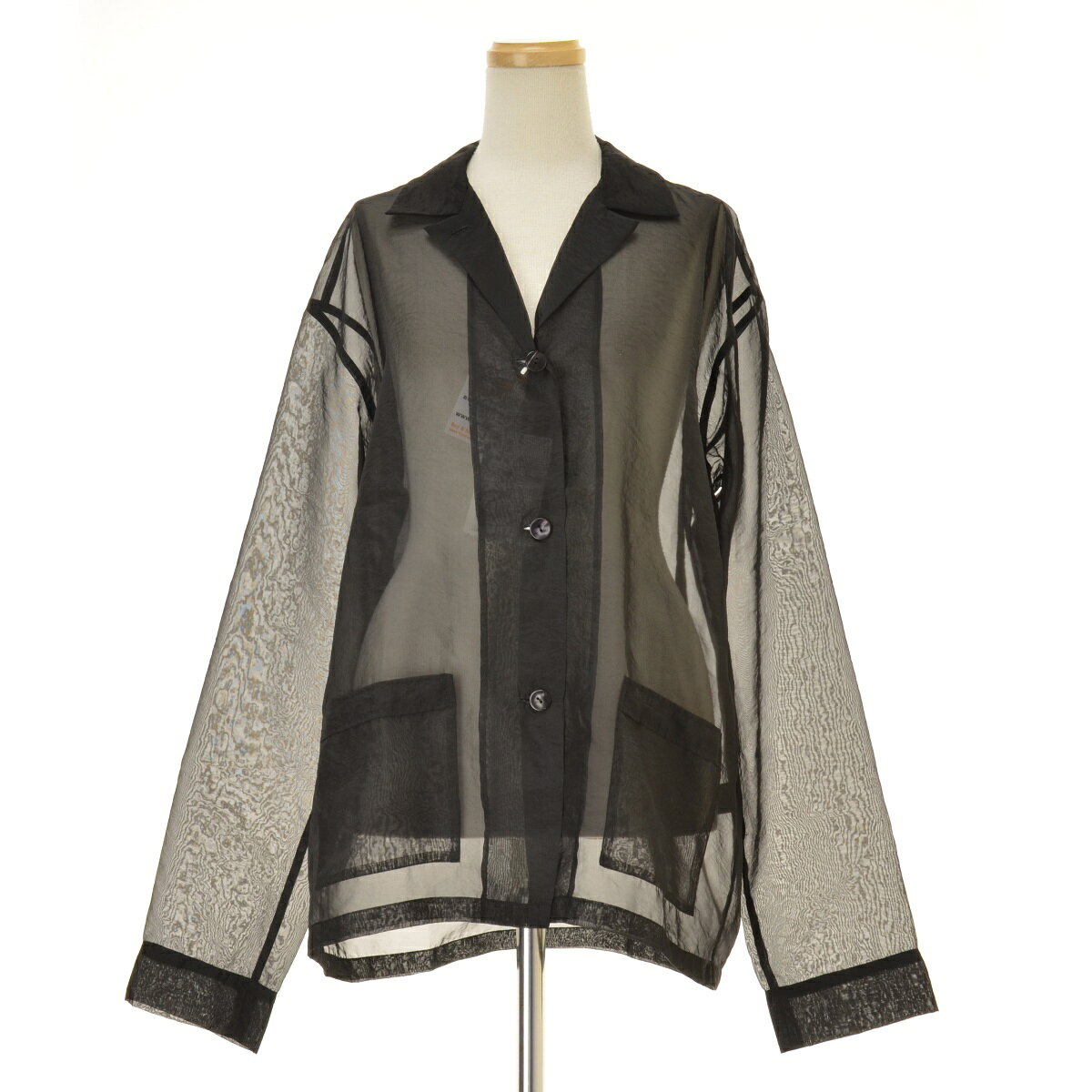 6 (ROKU) UNITED ARROWS / ロク25SS 8611-299-0325 ROKU OSAKA限定 ROKU ORGANDY SHIRTオーガンジー長袖シャツ