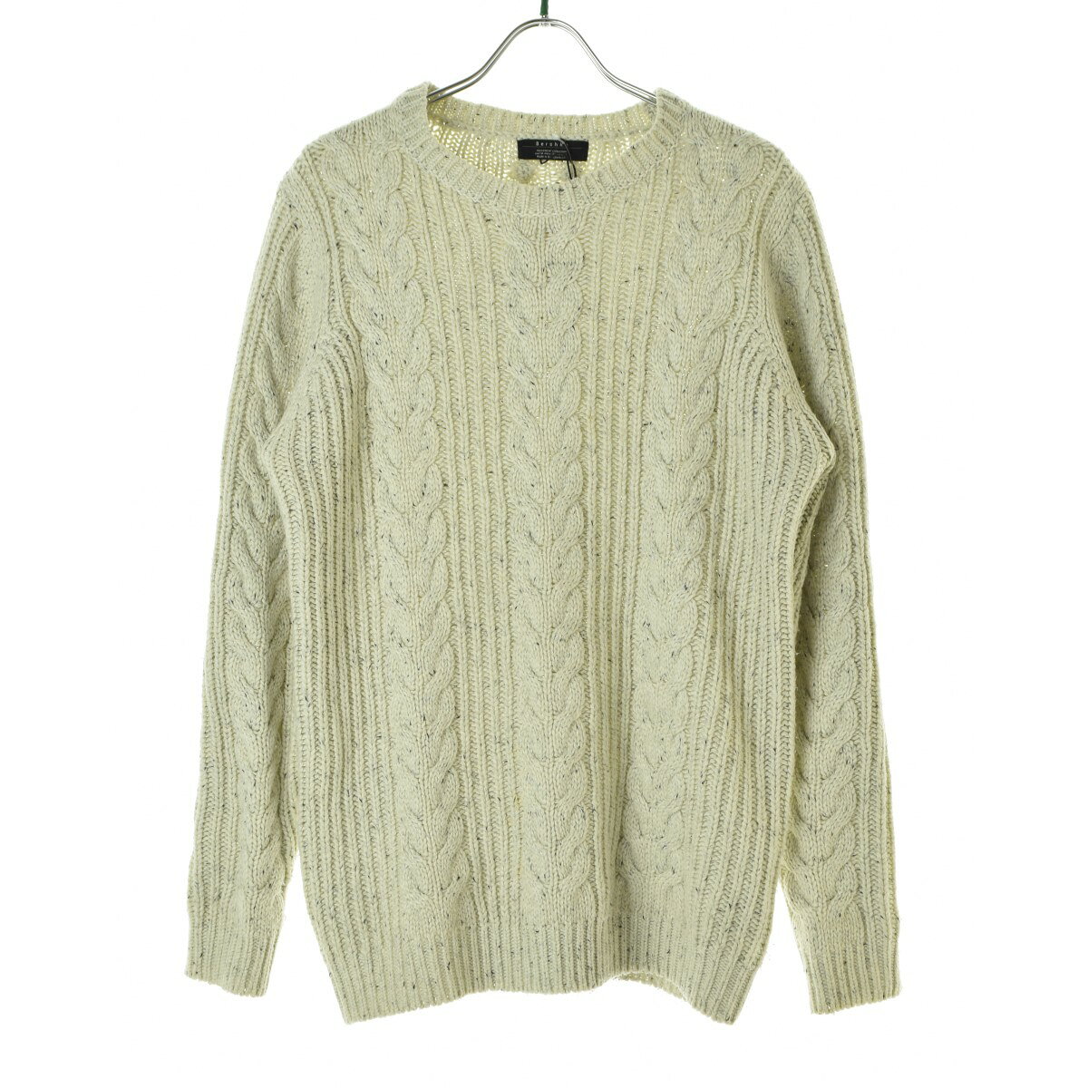 【中古】Bershka / ベルシュカアラン編み長袖ニットセーター【cacgaiba-m】