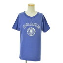 【中古】colleaiate pacific70s DRAKE UNIVERSITY カレッジプリント半袖Tシャツ【caceahcf-m】