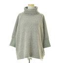 【中古】mystic / ミスティックハイネック ドルマンニット切替七分袖ニットセーター【cacfaeai-l】(4)