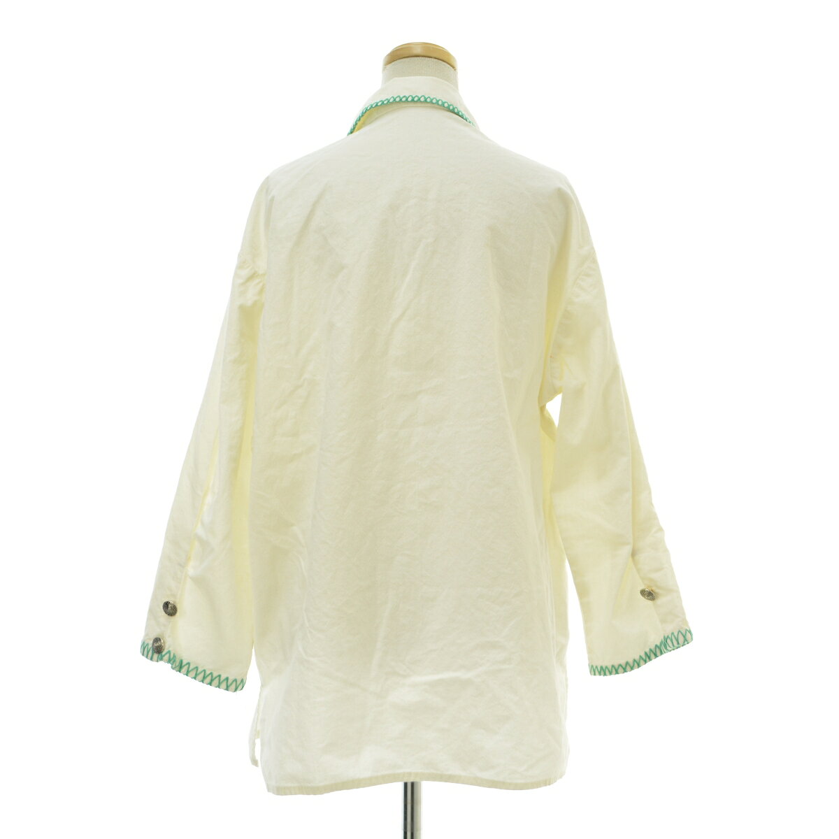 ブランド古着の買取販売カンフルの【中古】VINTAGE / ヴィンテージ刺繍フォークロア長袖チュニック【cacdagaf-l】｜アングル2