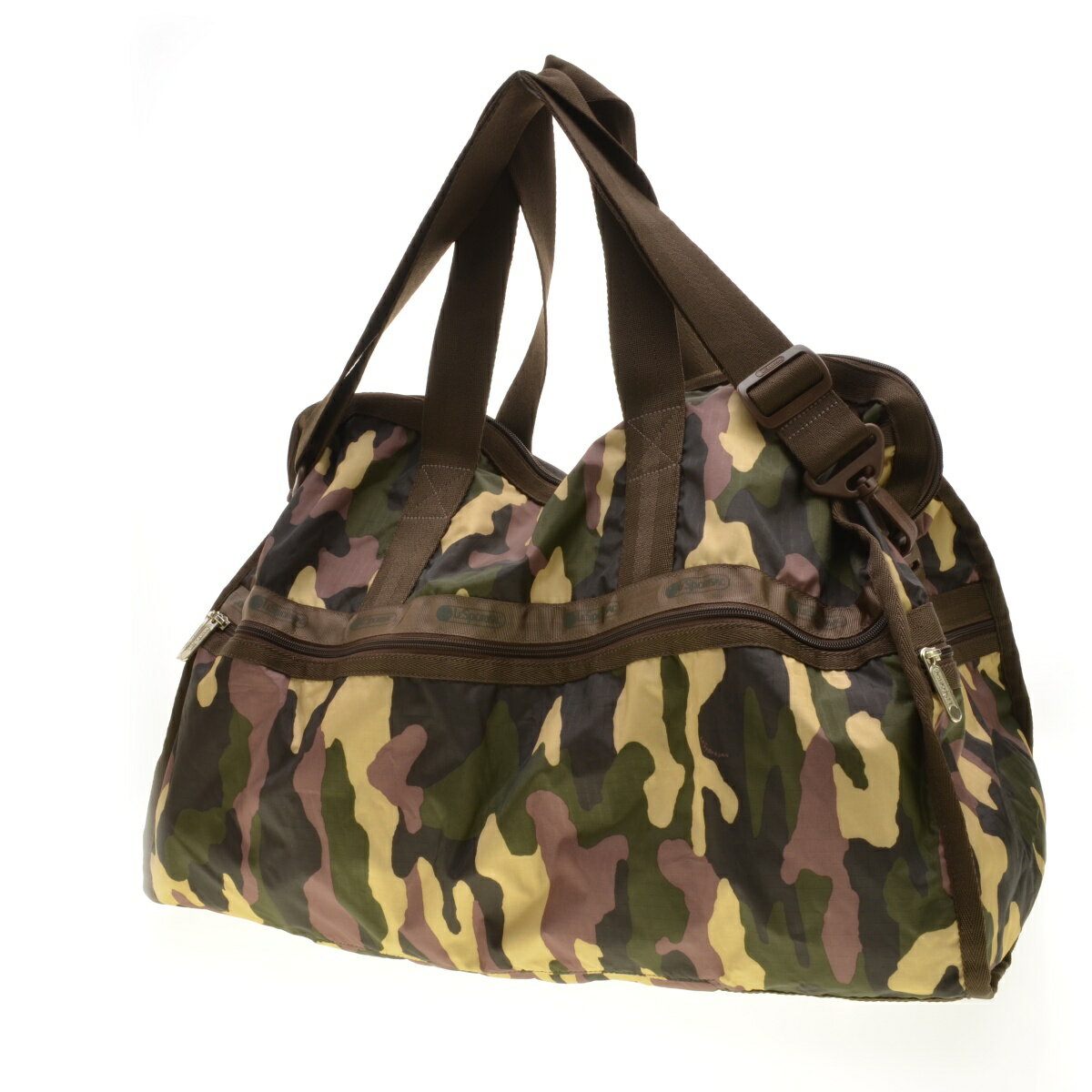 【中古】LESPORTSAC / レスポートサックLARGE WEEKENDER カモフラージュボストンバッグ【cacgagaf-z】
