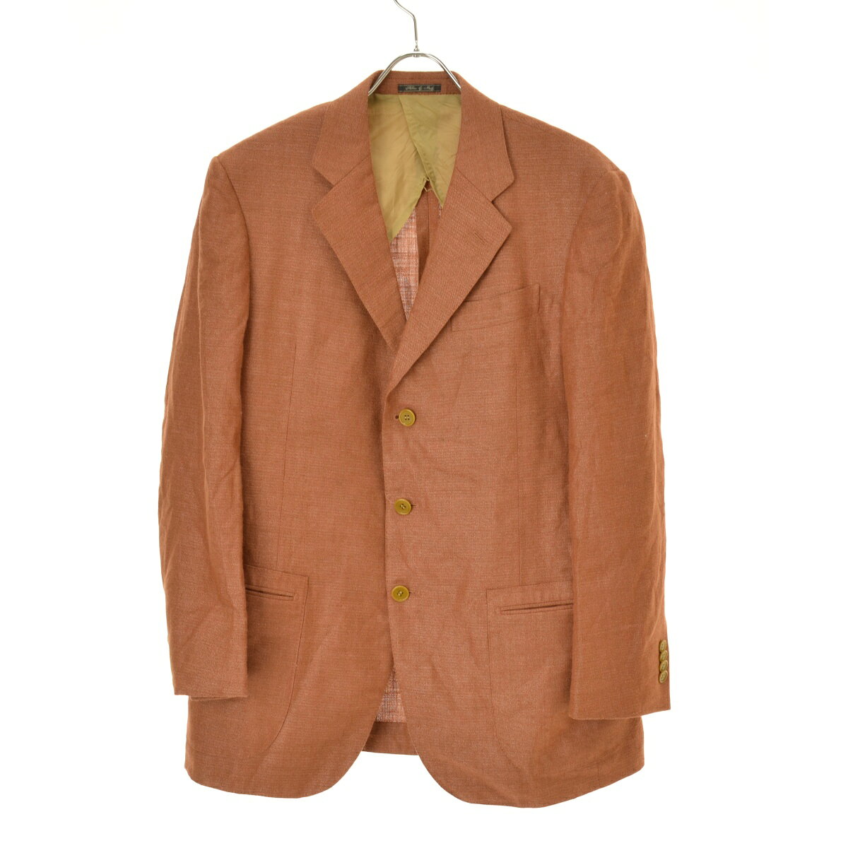Rakuten - 【中古】ITAL STYLEシルク混 3ボタンテーラードジャケット【cacgadac-m】