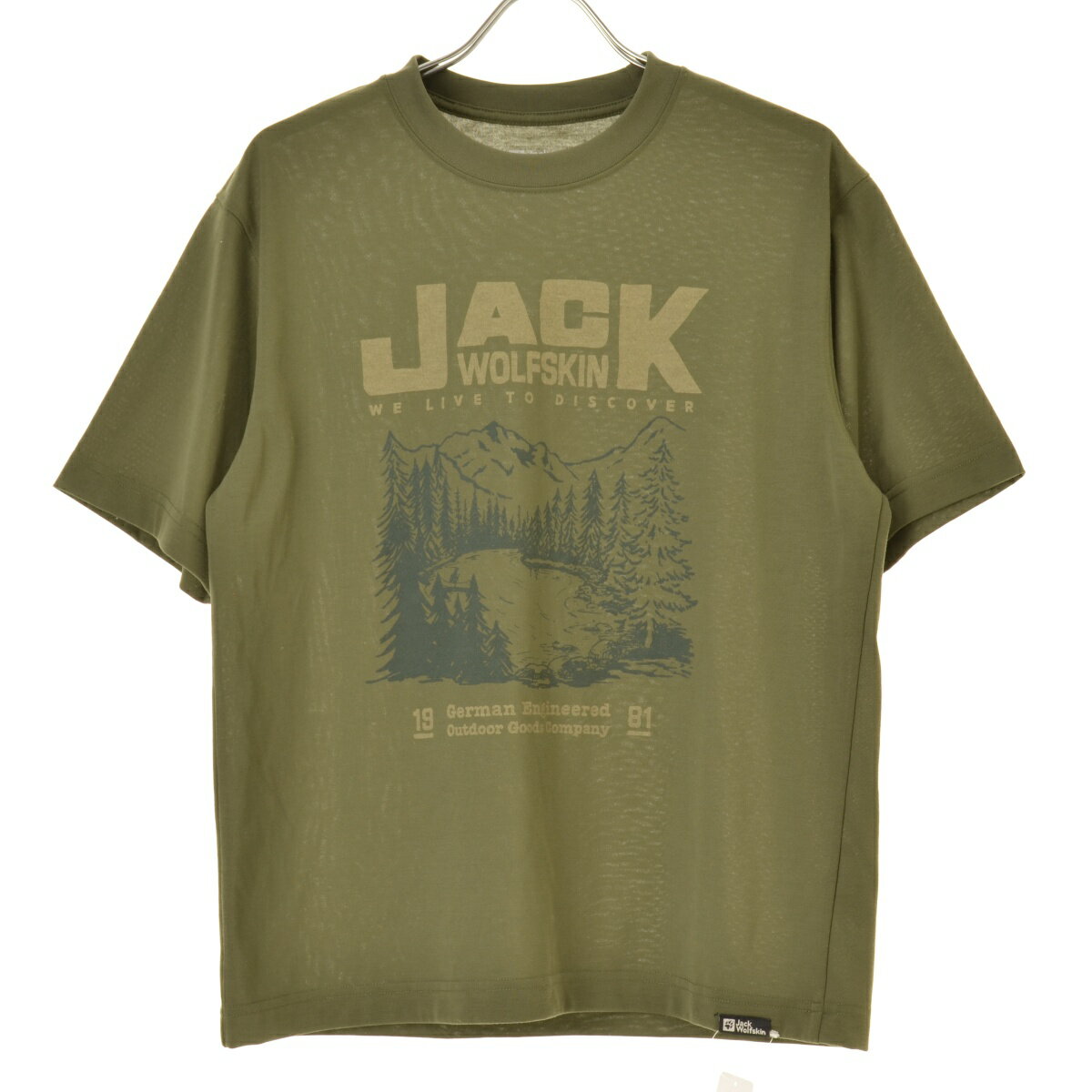 樂天商城 - 【中古】Jack Wolfskin / ジャックウルフスキンプリント半袖Tシャツ【cacgaccb-m】