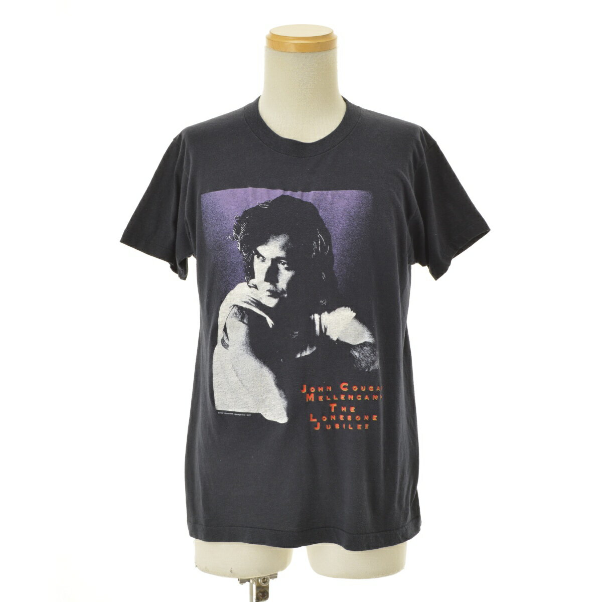 【中古】VINTAGE / ヴィンテージ80s JOHN COUGAR MELLENCAMP THE LONESOME JUBILEE半袖Tシャツ【cacfajce-m】